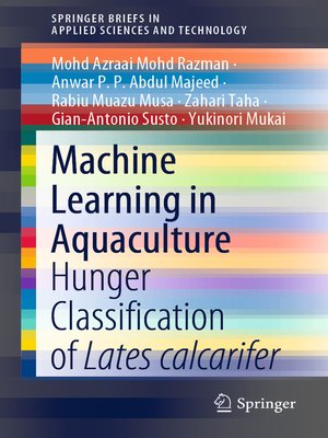 cover image of Machine Learning in Aquaculture